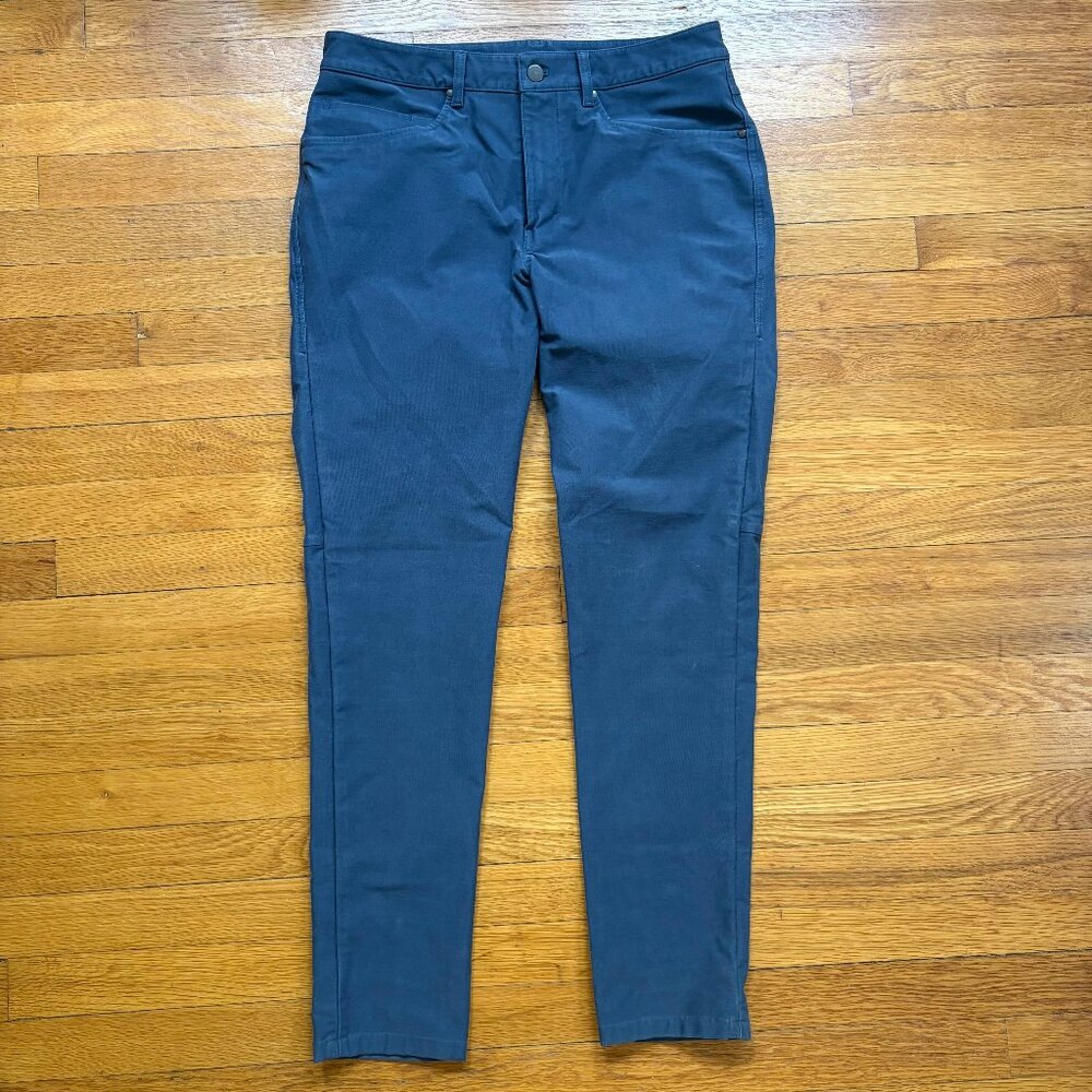 Lululemon ABC 5-pocket Utilitech navy 32" waist pants